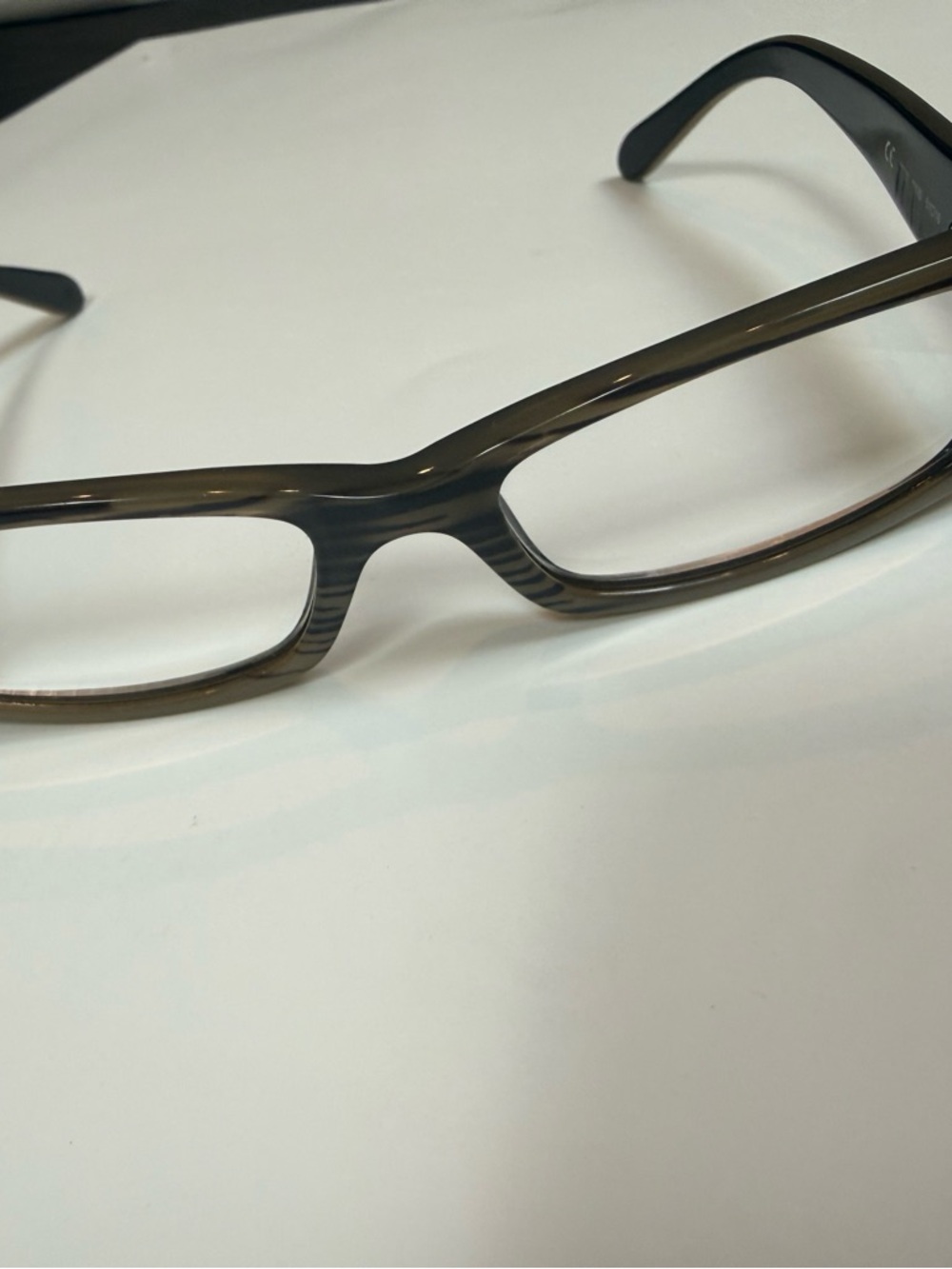kate spade Brown Rectangular Eyeglasses with Green Case - Picture 5 of 6